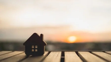 House sunset