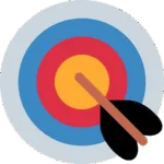 target emoji