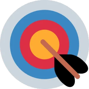 target emoji