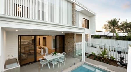 Duplex exterior