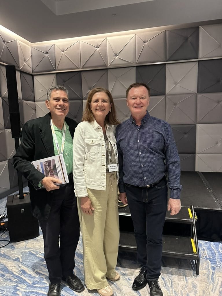 Past attendees with Bob Andersen at the workshop